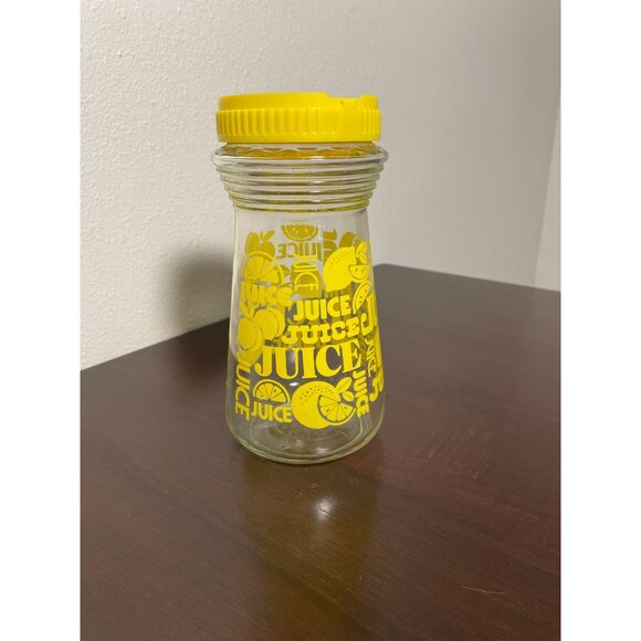 Vintage Anchor Hocking Juice Bottle With Screw Cap - Picture 2 of 4